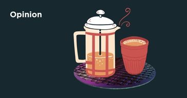 FRENCH CAFE MEETS DESI CHAI