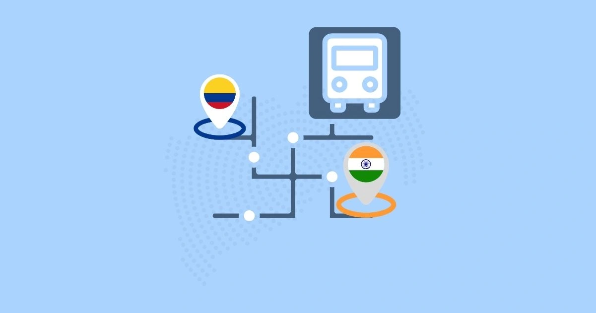 Rapid Bus Transit Systems in India and Colombia