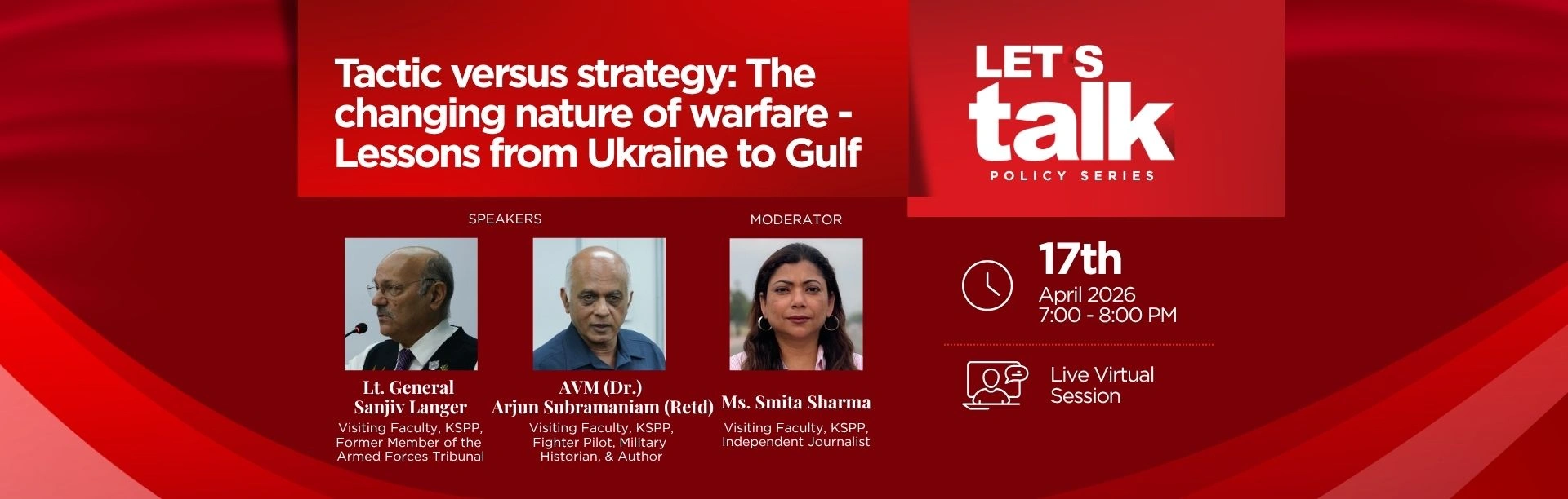 Let’s Talk Policy – Register Now (17th April 2026) Let’s Talk Policy – Register Now (17th April 2026)