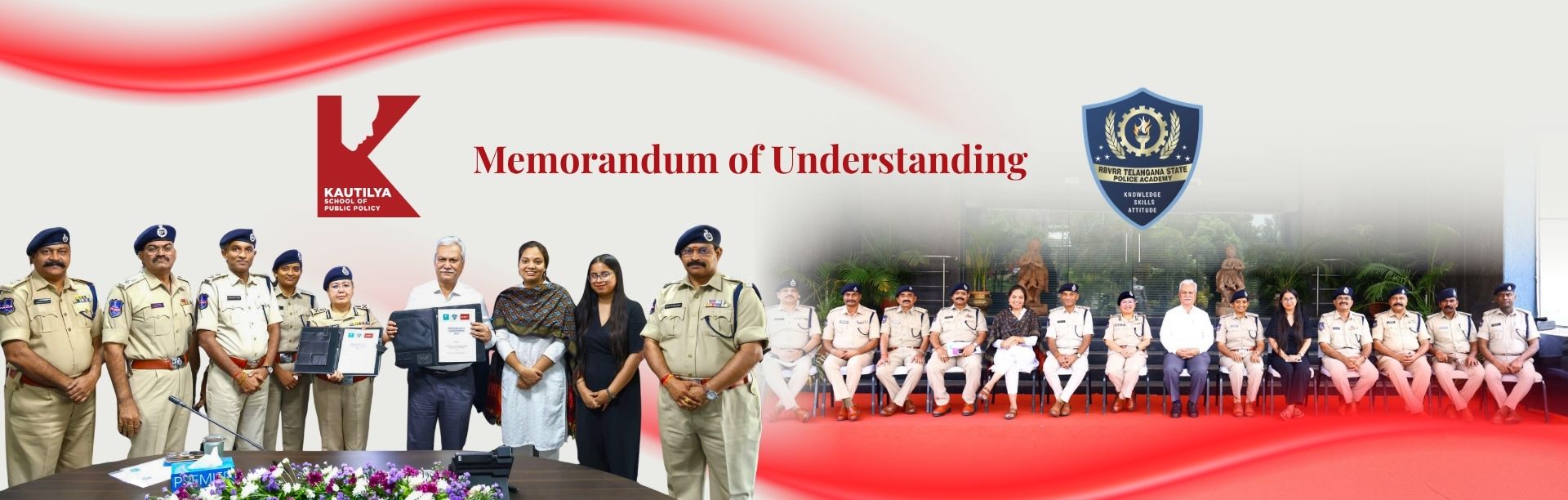 Telangana Police Academy - MoU KSPP Telangana Police Academy - MoU KSPP