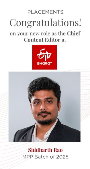 siddarth placement banner
