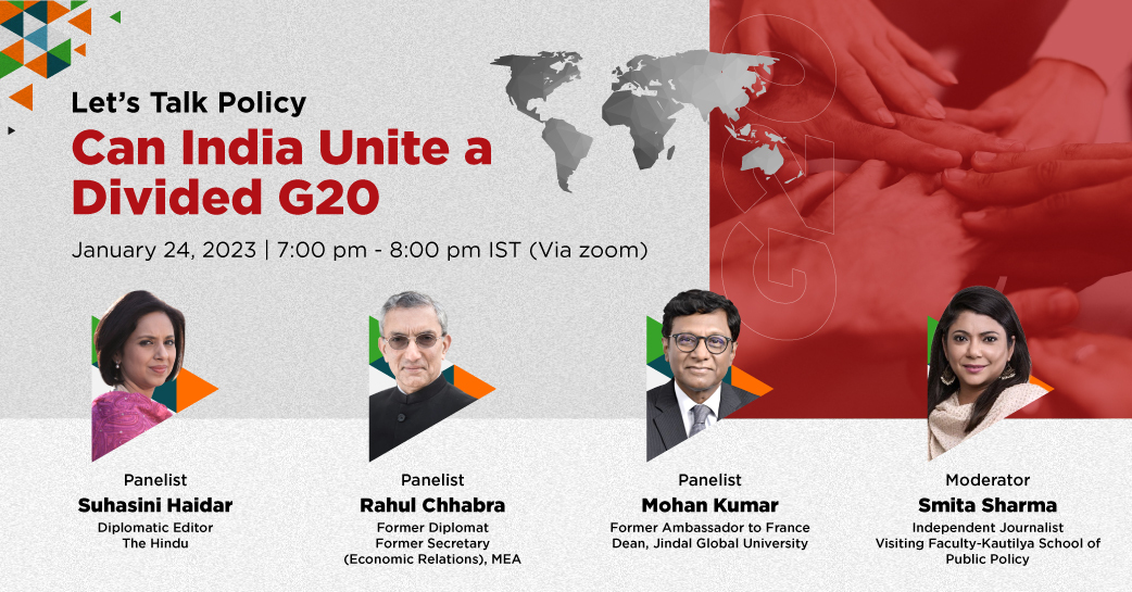 Can India Unite a Divided G20 ?