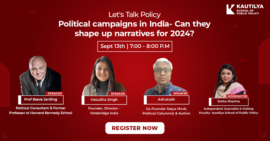 Political campaigns in India-Can they shape up narratives for 2024 ?