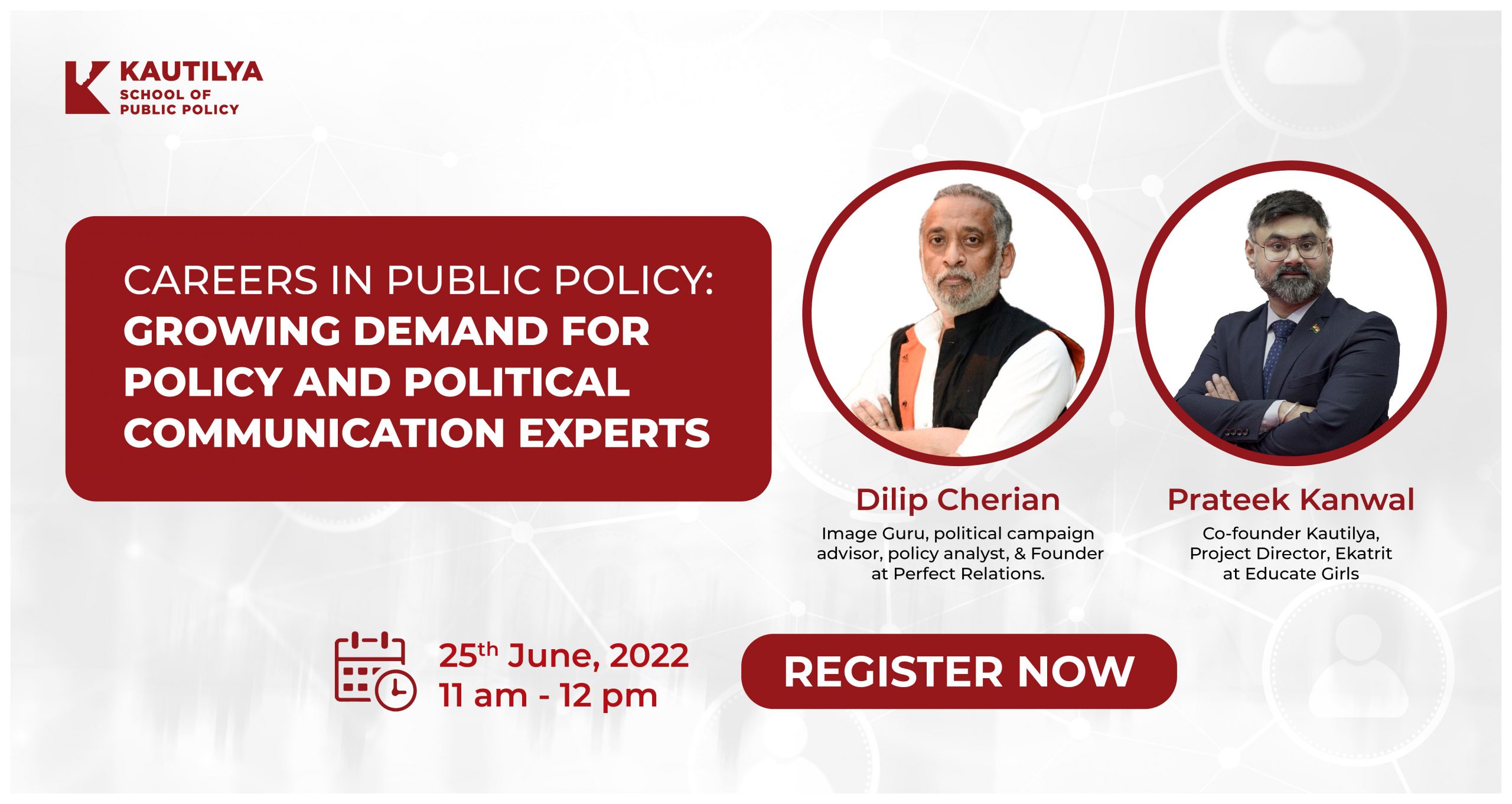 Growing demand for policy & political communication experts